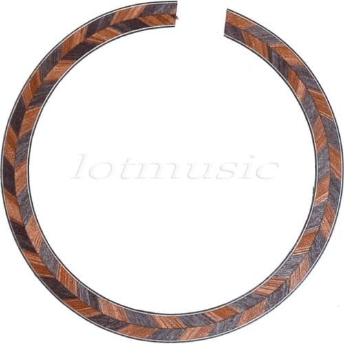 High Quality New 1 Pcs Soundhole Rosette Maple and Rosewood For Acoustic Guitar