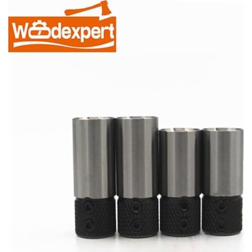 2PCS Dowel Drill /Drill Boring Bit Adapter Cross Type Drill Row Clamp Sleeve Base for Woodworking CNC Standard Collet/Tool