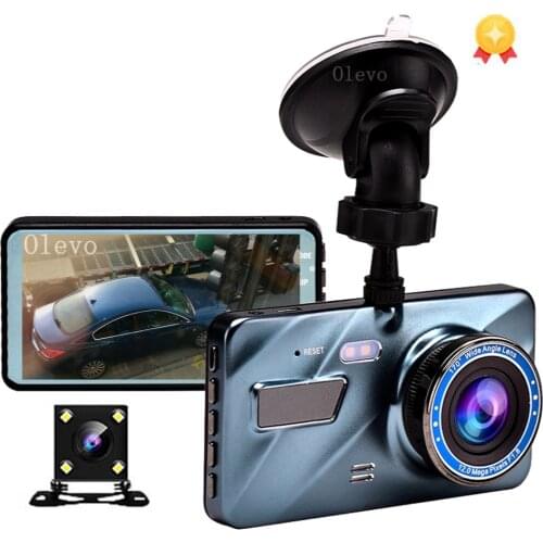 2021 Car DVR FHD Dash Cam Video Recorder Rear View Dual Camera 1080P 3.6" Cycle Recording Night Vision Dash Camera Dashcam
