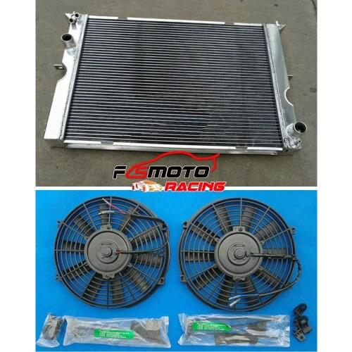 FOR Land Rover Discovery II SUV 2.5 Td5 1999-2004 01 02 03 04 00 99 Aluminum Radiator+FAN