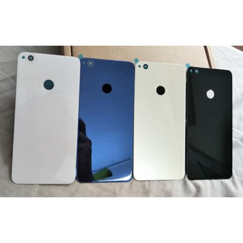 Ekvinor Tempered Original Glass Rear Housing Battery Cover For HUAWEI Honor 8 Lite With Adhesive With Touch With Logo With Frame