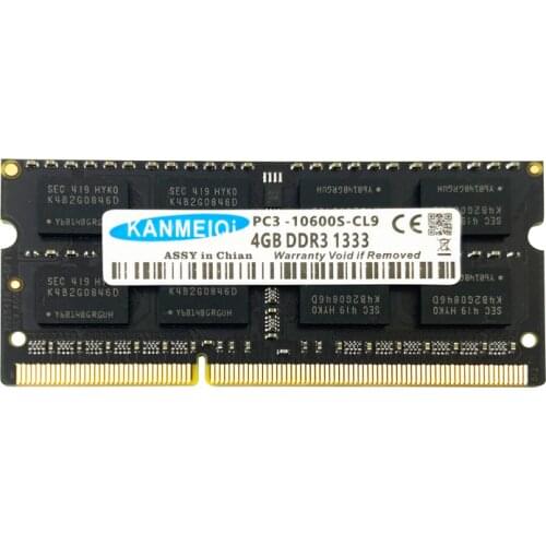 KANMEIQi DDR3 4GB Ram Laptop 8GB 1333Mhz 1600MHZ Memory Notebook Module PC3L-12800 SO-DIMM New 2GB 1.35V 204PIN all