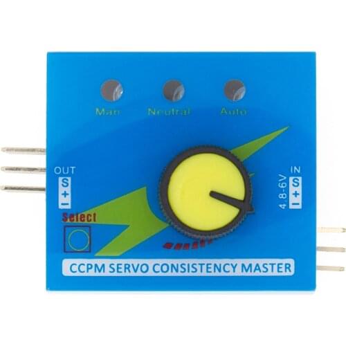 Multi Servo Tester 3CH ECS Consistency Speed Controler Power Channels CCPM Meter
