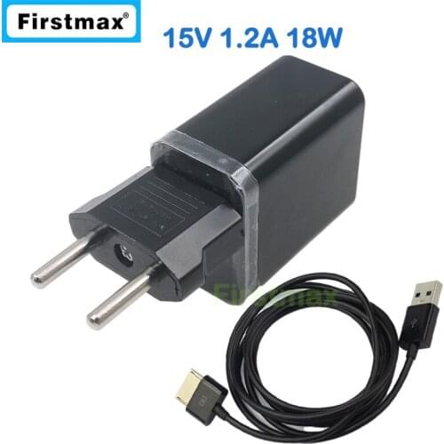15V 1.2A 18W AC Wall adapter power supply for Asus VivoTab RT TF600 TF600T TF600TD TF600TL TF701T TF810 TF810C EU plug charger