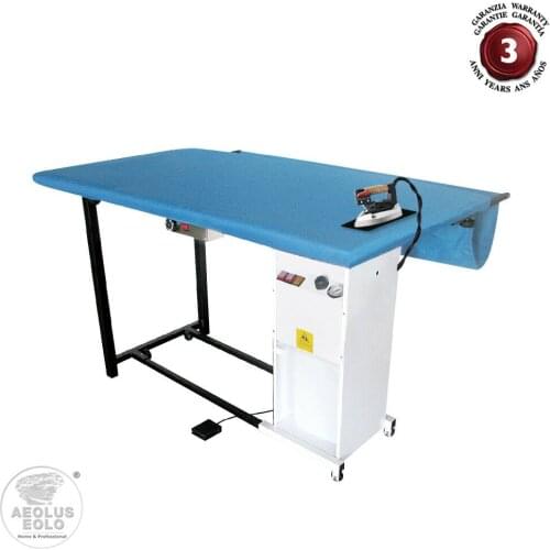 Professional Ironing Table Rectangular Blanket Heated Vacuum Iron Steam Boiler Automatic Refilling TS07 RA