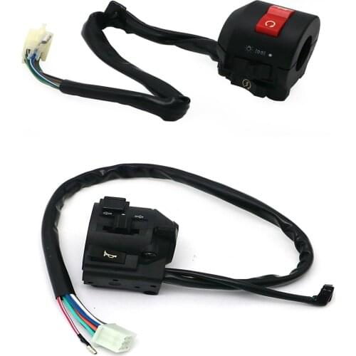 Rebel 250 CMX250C Motorcycle Handle Bar Switches Control Light Switch Indicator For Honda Rebel 250 CMX250C CA250 CMX250