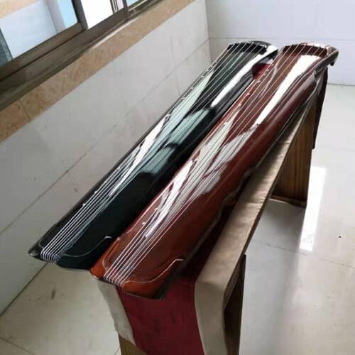 XinHuaEase Fuxi Props for Beginners of Guqin Hanfu Womens Stage Performance Dance Chinese Classic Ancient Traditional Wood