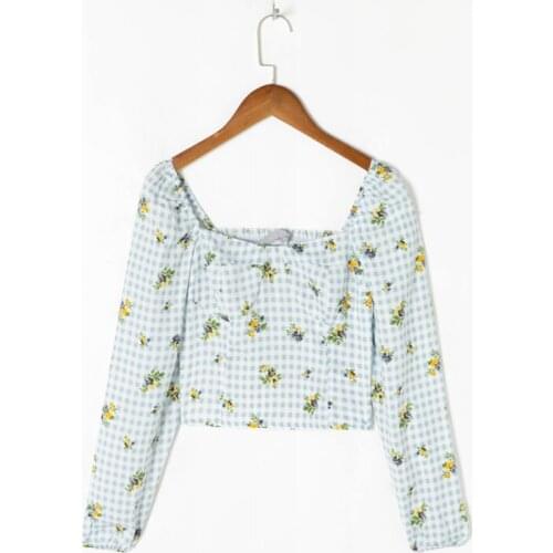 Женские рубашки в клетку RZIV China At AliExpress