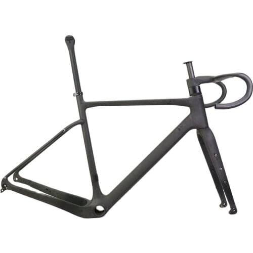 WINOWSPORTS New modle GF20 carbon gravel bike frame gravel bicycle frameset full hidden cable routing Disc cyclocross frame