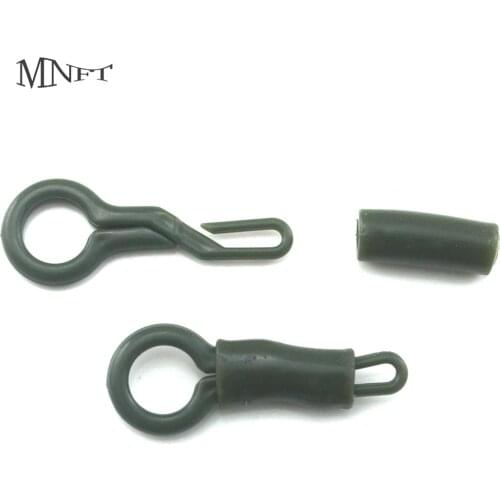 MNFT 24 Set Fishing Back Lead Clips Durable ABS Carp Fishing Accessory Tackle Tool