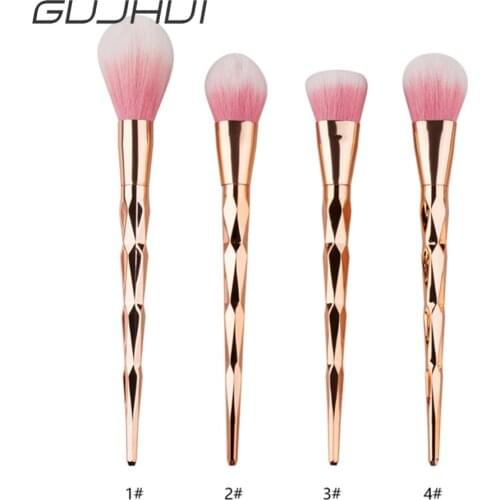 1Pc Big Powder Blush Definer Soft Synthetic Hair Makeup Brush Foundation Highlighter Brush Eye Shadow Brush
