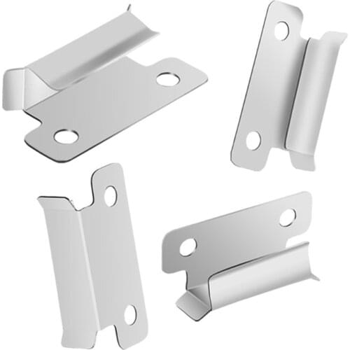 10Pcs 3D Printer Heatbed Clips Clamps Stainless Steel Heated Bed Clip for 7mm Thickness Glass Bed