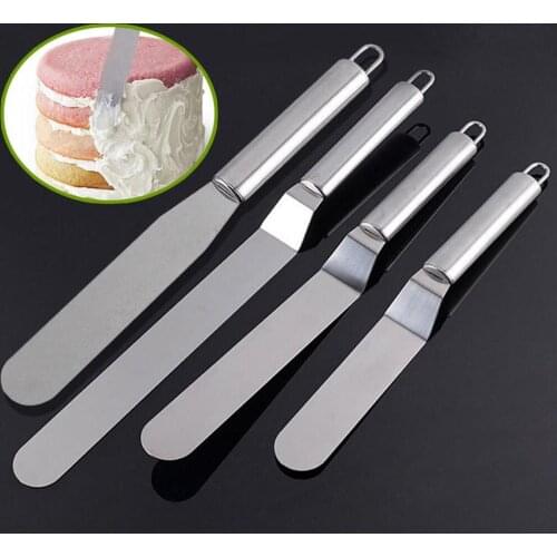 6/8/10 Inches Butter Cake Cream Spatula Cake Smoother Fondant Baking Pastry Cake Decorating Tool Kitchen Gadget Sets Accessories