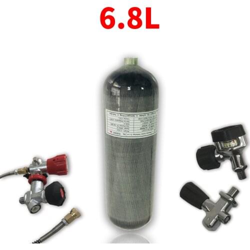 AC168 Acecare 6.8L CE PCP Carbon Fiber Cylinder For Diving HPA Compressed Air Tank/Airforce Condor/Air Rifle/Airgun For Hunting
