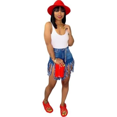 Adogirl Womens Short Jeans