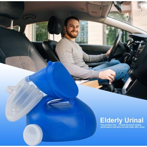 Hot Sale 2000ML Female Male Elderly Portable Mobile Toilet Car Travel Journeys Camping Boats Nonleakage Urinal Outdoor Supllies