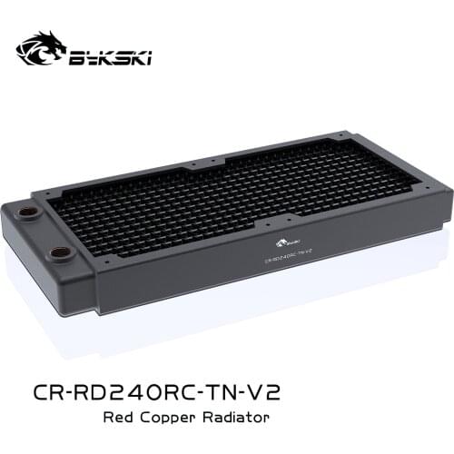 Bykski CR-RD240RC-Tn-V2 240mm High Performance Copper Radiator Heat Exchanger