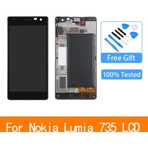 For Nokia Lumia 730 735 LCD Display Touch Screen Digitizer Assembly