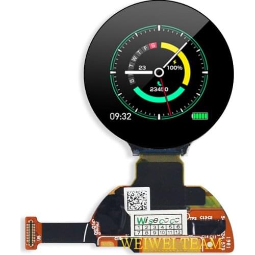 Wisecoco X120BLN02 Round Display 1.2 Inch OLED AMOLED Display 390x390 Circle Circular Screen MIPI 24 Pins for Smart Watch Panel