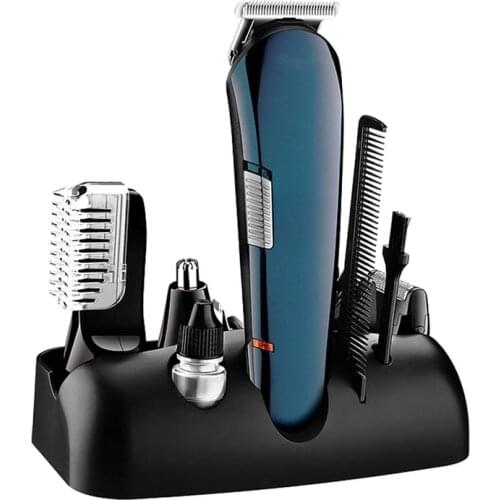 Hair Clippers, 5 in 1 Rechargeable Cordless Electic Grooming Kit with Hair Clippers, Nose Trimmer, Hair Styling Trimmer