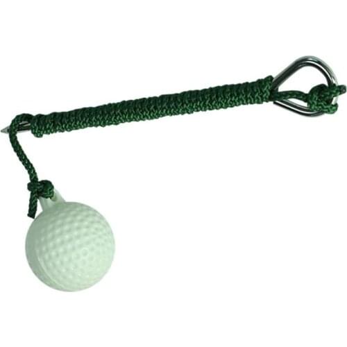 Rope Golf Ball Hit Shot Putting Training Practice Aid Swing Sports Practice B36F