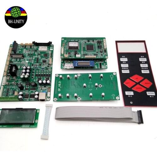 Inkjet printers 1set dx10 dx11 xp600 board single head eco solvent printer xp600 main board carriage board kit upgrade