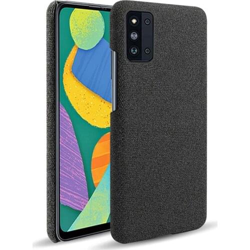 Cloth Texture Fit Case For Samsung Galaxy F52 5G Funda Luxury Febric Antiskid Cover For Samsung F 52 5G 6.6" 2021 Capa Coque