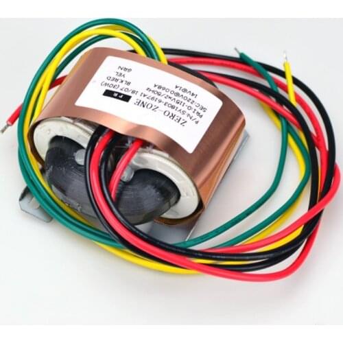 ZERO-ZONE 30VA 30W R-core to PRT Transformer Input 0-115Vx2 or 230V Output 220V 0.068A 14V 1A