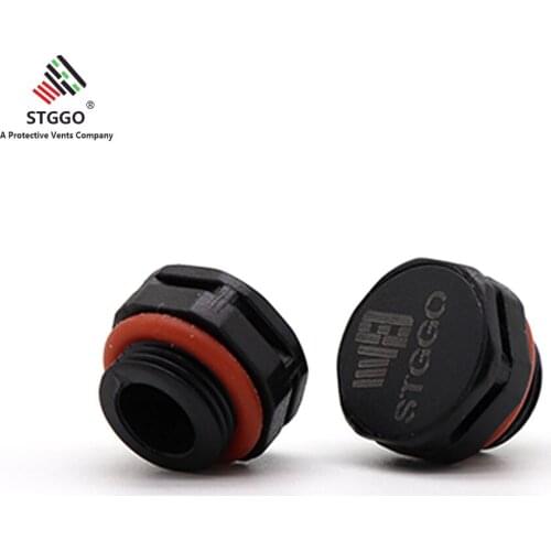 Black Vent Membrane High Airflow Waterproof IP 68 Automotive Vent