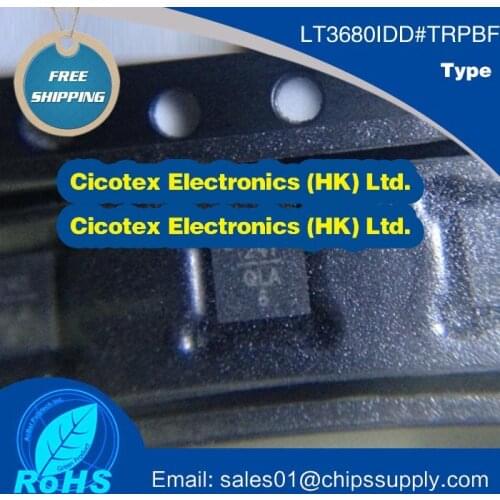 2pcs/lot LT3680IDD#TRPBF DFN10 IC REG BUCK ADJ 3.5A 10DFN LCYK