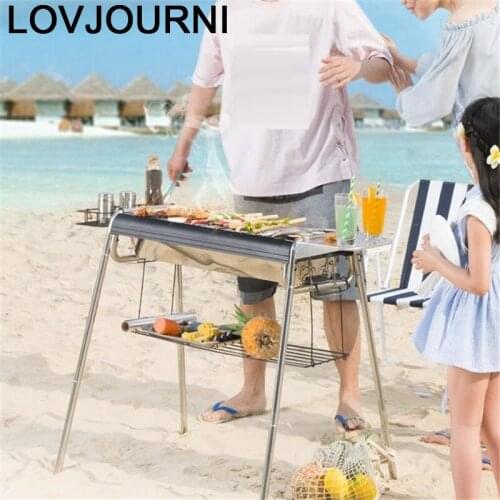 Barbeque Garden Korean Gril Machine Barbacoa Portatiles Carbon Charcoal Bbq Kebab Parrilla Commercial Grill for Outdoor Barbecue