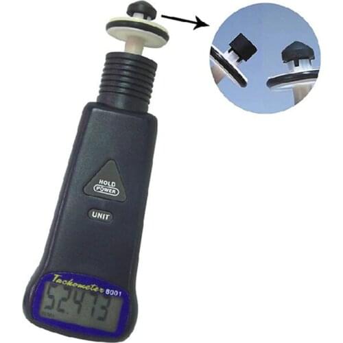 Contact Motor Tachometer Digital Speedometer Digital Tachometer