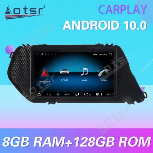 For MERCEDES- Benz GLK 2013-2015 7 Inch Android 10 Carplay Car Multimedia Radio Player GPS Navigation Stereo