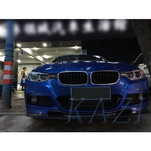 Dream2021 Fit For F30 3 Series / F35 Modified Mt Surround Mp v Front Lip Carbon Fiber Wrap Angle