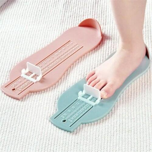 3 Colors Baby Foot Ruler Kids Foot Length Measuring Child Shoes Calculator For Children Infant Shoes Fittings Gauge