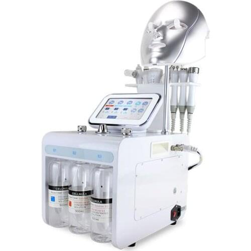 Multifunction H2O2 8 In 1 Deep Oxygen Spray BIO Lift Scrubber Aqua Peeling Dermabrasion Oxygen Bubble Machine For Salon