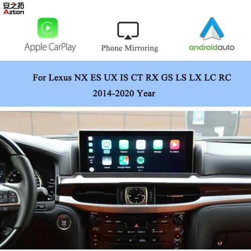 OEM Upgrade NX200 NX300 NX300h Apple CarPlay Module Wireless For Lexus CarPlay Airplay Android Auto Rear/Front Camera Solution
