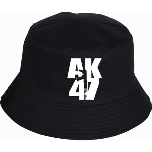 Fashion hats My Life Its Ak 47 Russian Military Topics Bucket Hats Summer Cotton Men Women fisherman hat Outdoor sunshade cap