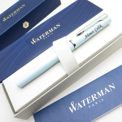Waterman Allure Pastel Blue CT Fountain Pen | İsme Special Pen | Gift Pen
