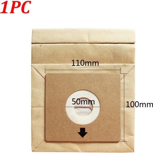 1PC Vacuum Cleaner Dust Bag for FC8334 FC8338 FC8349 FC8344 100mm*110mm Dust Collecting Paper Bags Vacuum Cleaner Accessories
