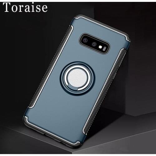 S10 Case For Samsung S10 Case Metal Ring Holder Silicone Cover For Samsung Galaxy S10e S 10 Plus Case For Samsung S10e Case