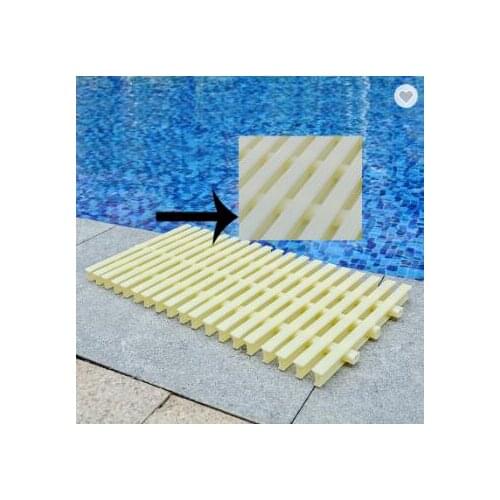 Swimming Pool Grid Water Grid Slip-Resistant Grating Sink Bargeboard Drain Durable Plastic Swimming Pool Overflow Grating