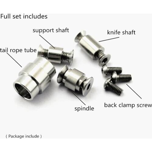 Folding Pocket Knife Screws Full Set Lanyard Tube Clip Screws For C81 Paramilitary 2 Винты