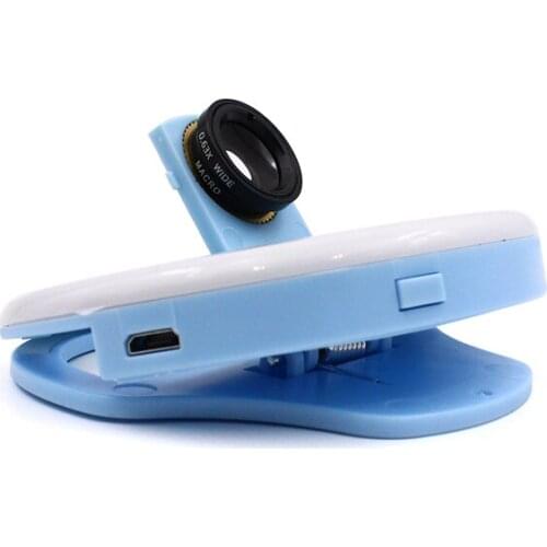 0.63 X macro Eyelash shooting Fill light LED Lamp Eyelash extension tool USB Multi-fuction Makeup Selfie light