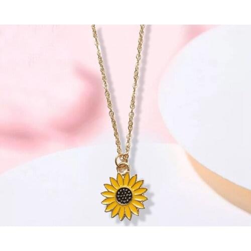 Fashion Sunflower Charms Braided Bracelet for Women Adjustable Rope Chain Daisy Wristband Jewelry Gift Drop shipping In Stock