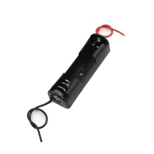 1 PCS Plastic Battery Storage Case Box Holder For AA with wire leads 2A 1xAA