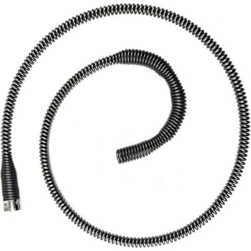 1PC 1M Pipe Drain Dredge Spring With Connector Dredging Spring For Bend Kitchen Toilet Sewer Floor Drain Dredge Cleaning Tool