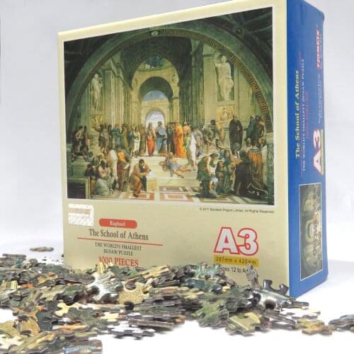 1000 Puzzle Children Manual Diy Toy Duke William Hangs an Adult Stress Reliever Toy at his Gallery in Brussels