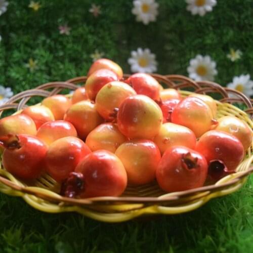 15 kinds optional 60pcs Bubble mini fruit Simulation Fruit Artificial Vegetable Fake Apple Home Decoration Wholesale 004001014
