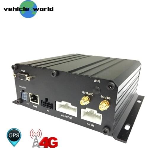 2.0MP AHD 1080P HDD 8Channels GPS 4G Mobile DVR for Vehicle Car Taxi Trailer Truck School Bus